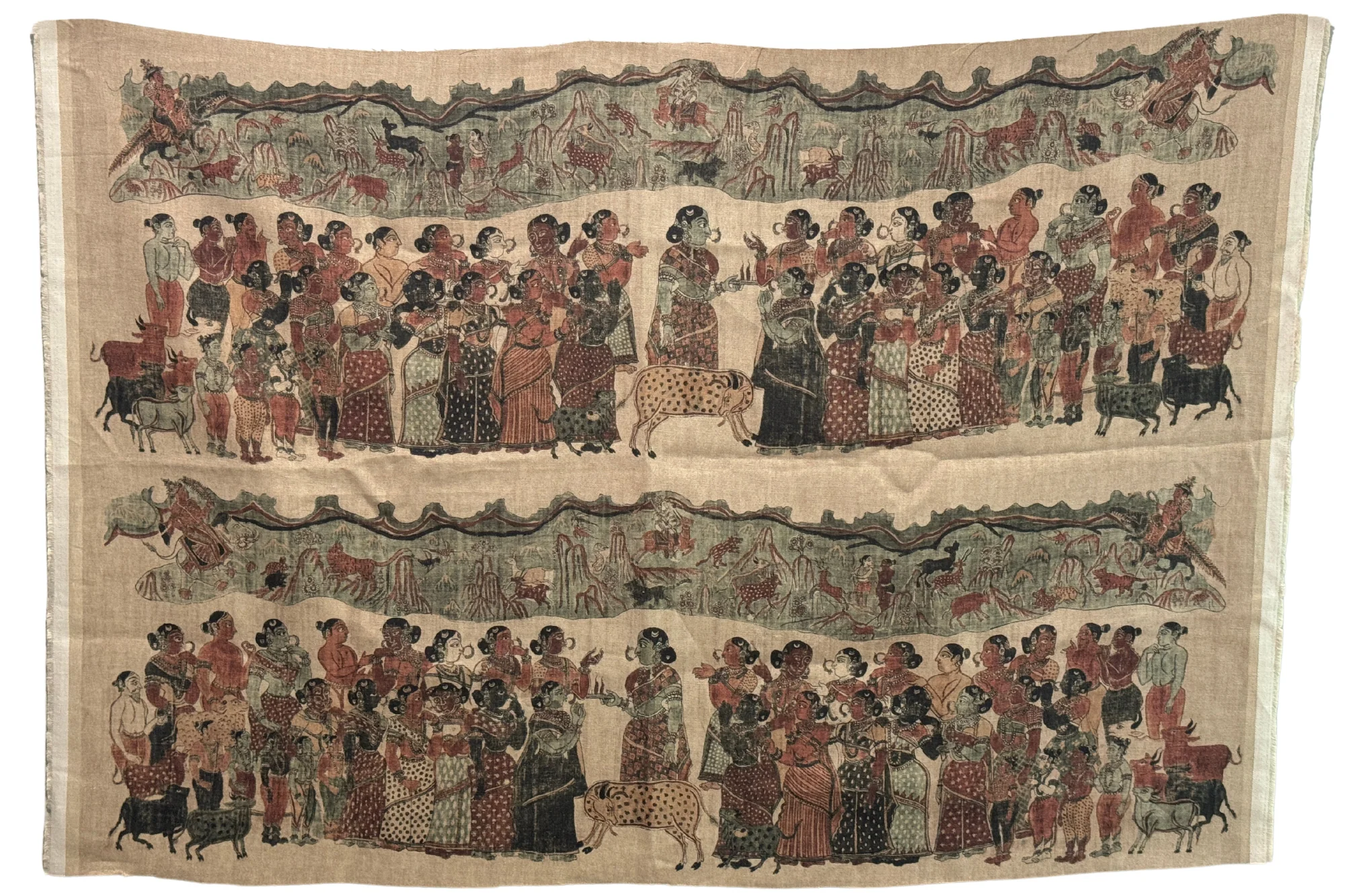 Ajanta Wall Tapestry 38x56" - Image 3