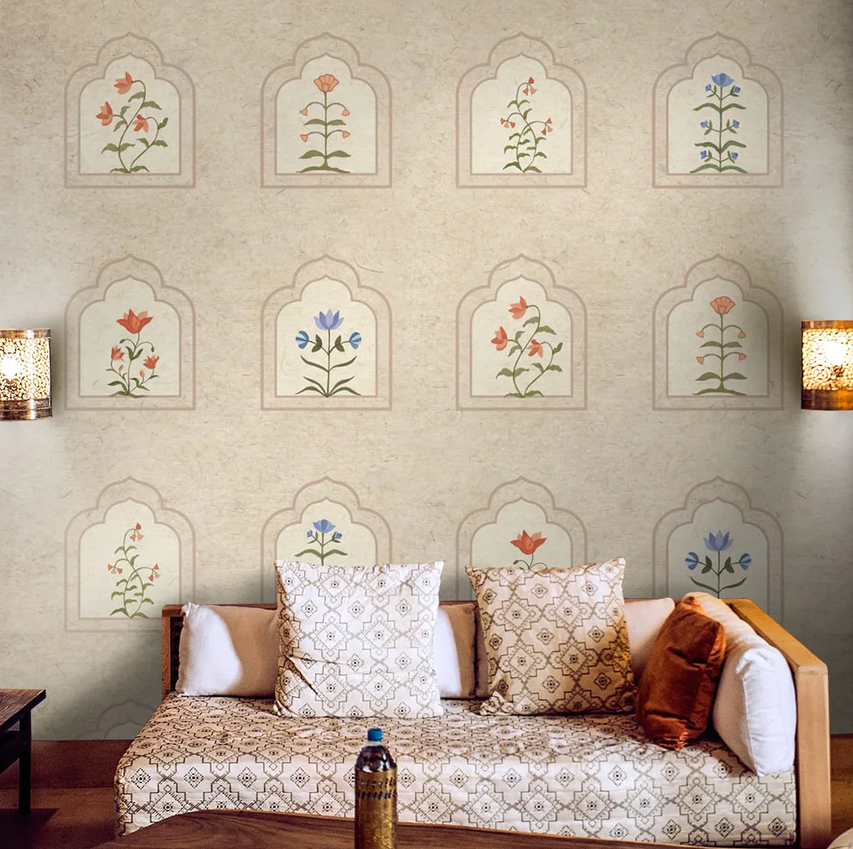 'Floral Radiance' Wallpaper - Image 3