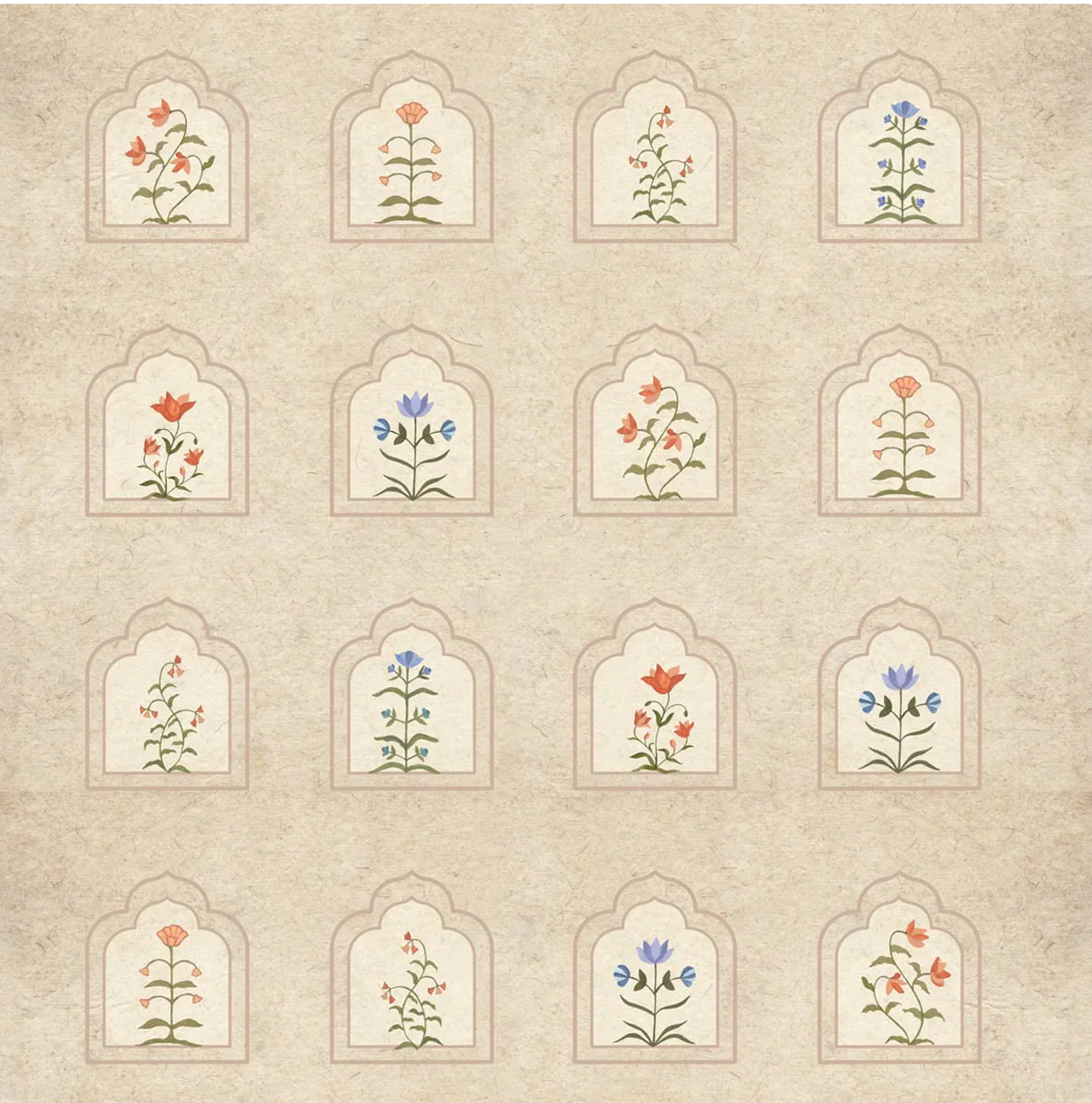 'Floral Radiance' Wallpaper - Image 4