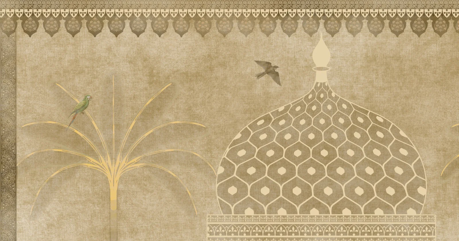 'Golden Haveli' Wallpaper - Image 2