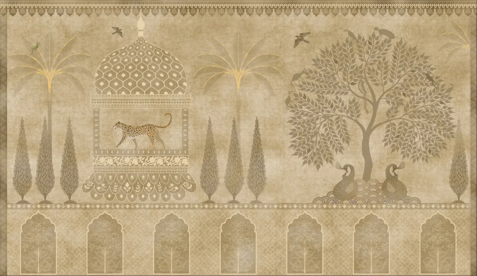 'Golden Haveli' Wallpaper - Image 3