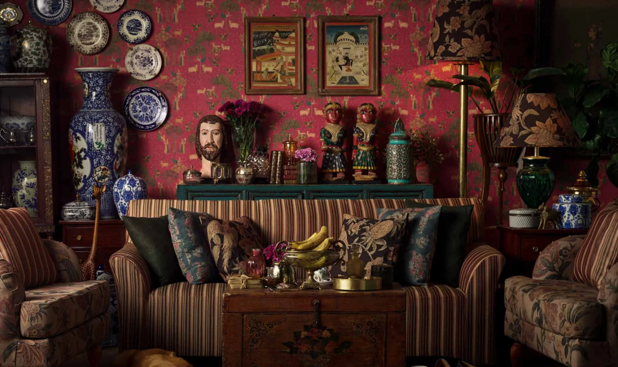 Sabyasachi | 'Gokul Pichwai' Wallpaper - Image 3