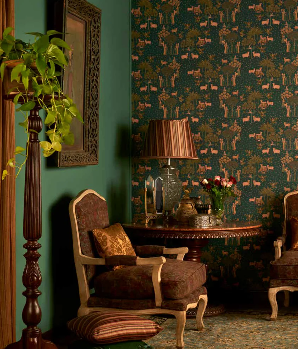 Sabyasachi | 'Gokul Pichwai' Wallpaper - Image 4