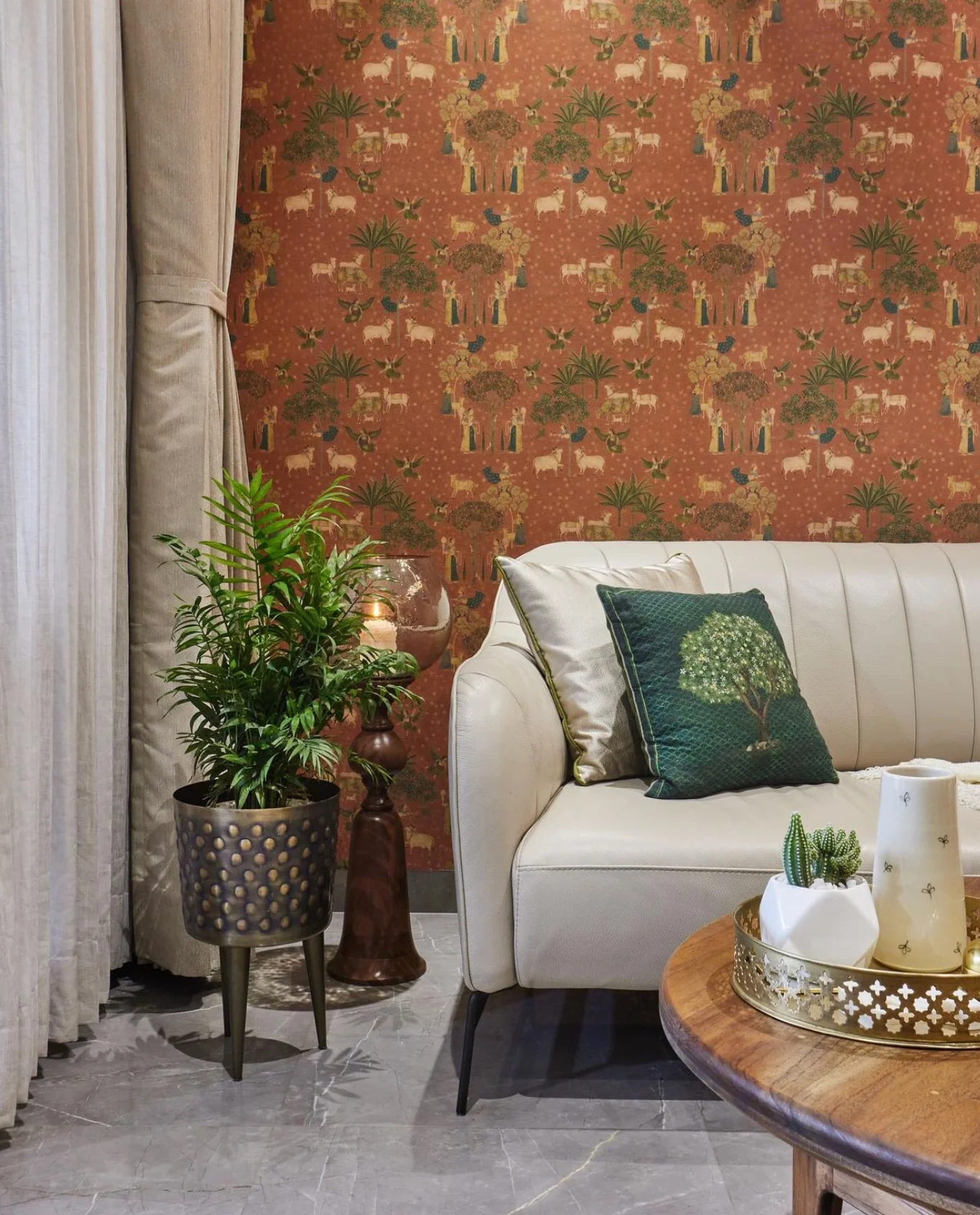 Sabyasachi | 'Gokul Pichwai' Wallpaper - Image 5