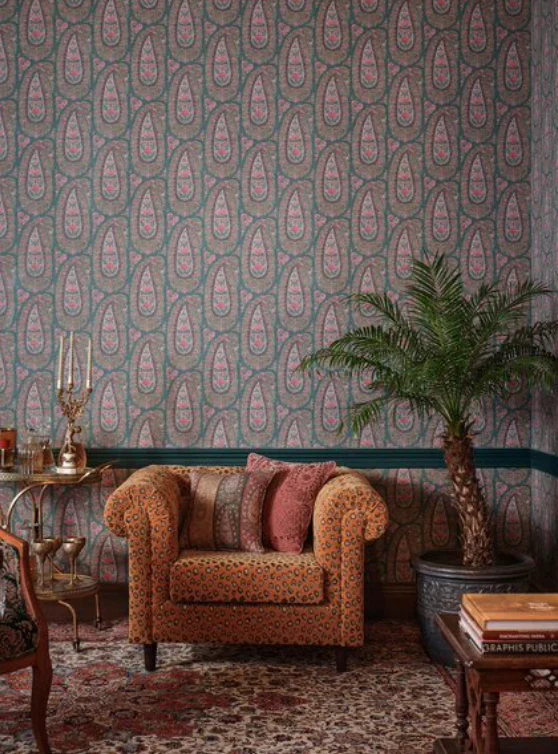 Sabyasachi | 'Pantherias’ Embroidery Fabric - Image 4