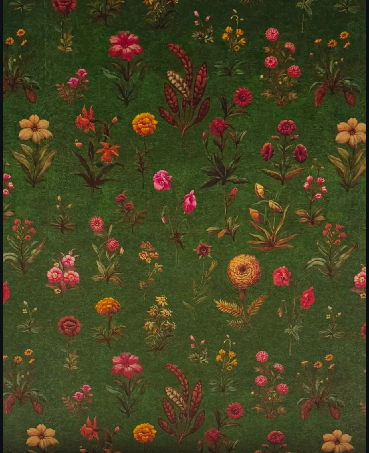 Sabyasachi | 'Patiala Green' Wallpaper - Image 3