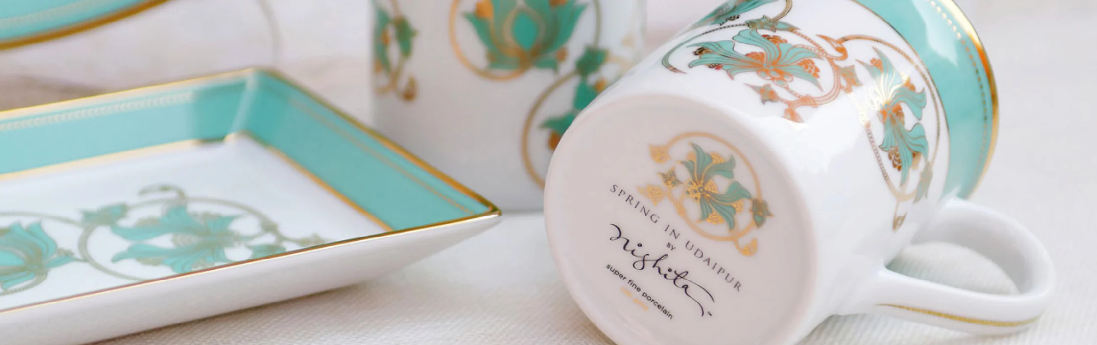 Spring in Udaipur Dinner Set (27-Piece) - Image 7