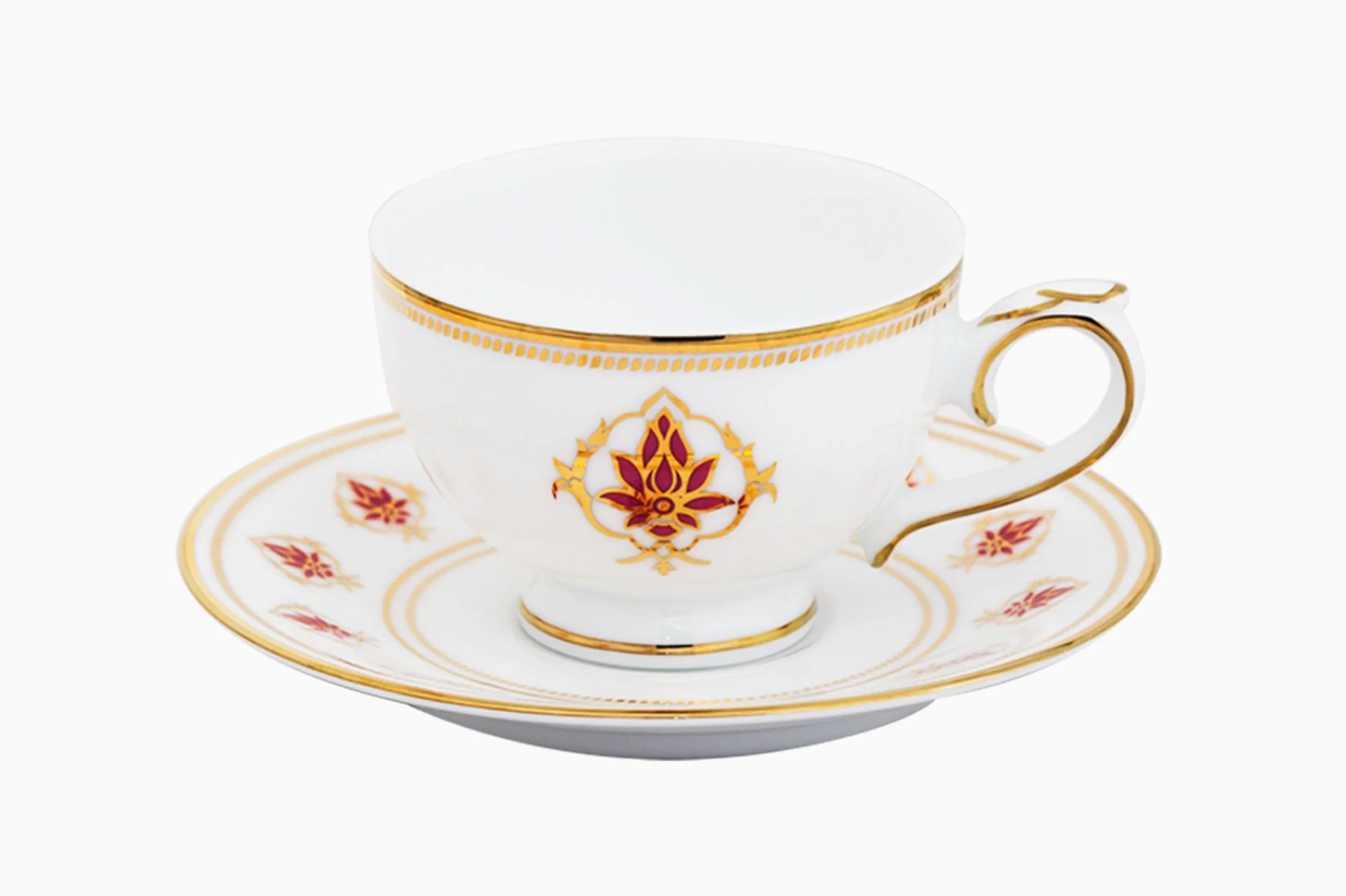 The Lotus at Fatehpur Tea Set (15-Piece) - Image 5
